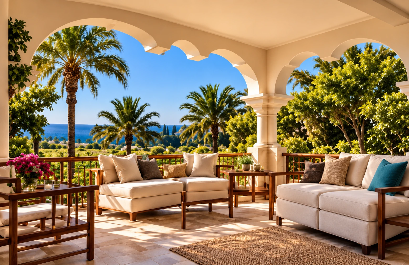 Terras en loungezone